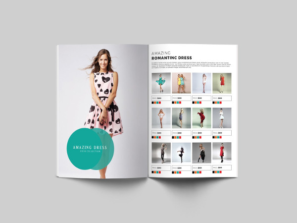 Detail Template Catalog Psd Free Nomer 7