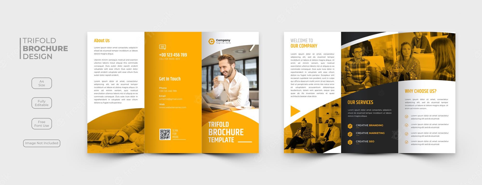 Detail Template Catalog Psd Free Nomer 8