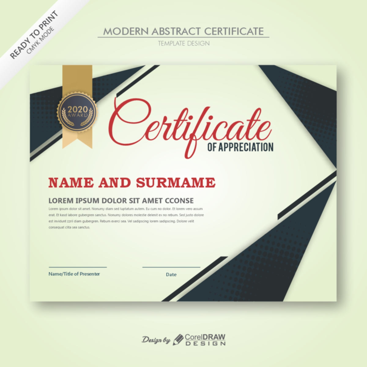 Detail Template Certificate Cdr Nomer 2