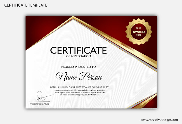 Download Template Certificate Cdr Nomer 30