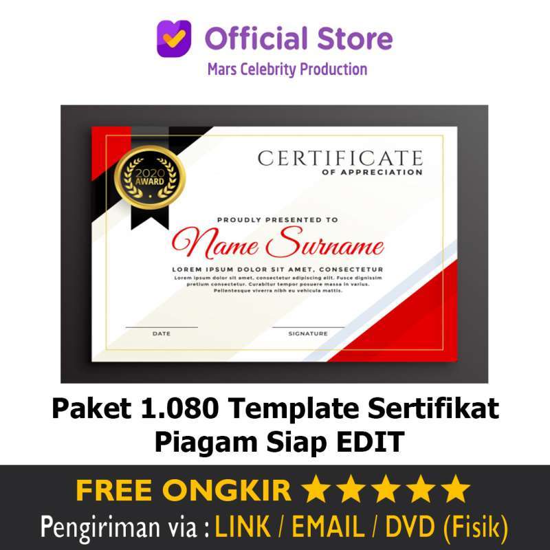 Detail Template Certificate Cdr Nomer 42