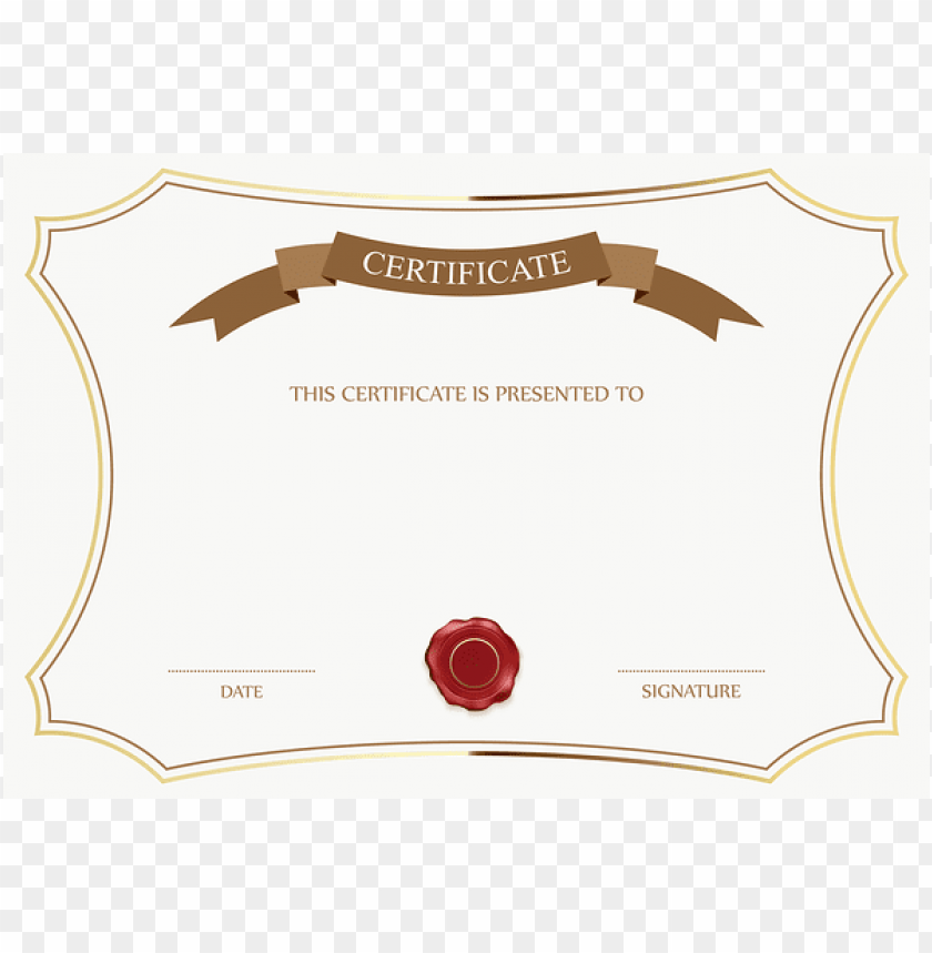 Detail Template Certificate Png Nomer 5