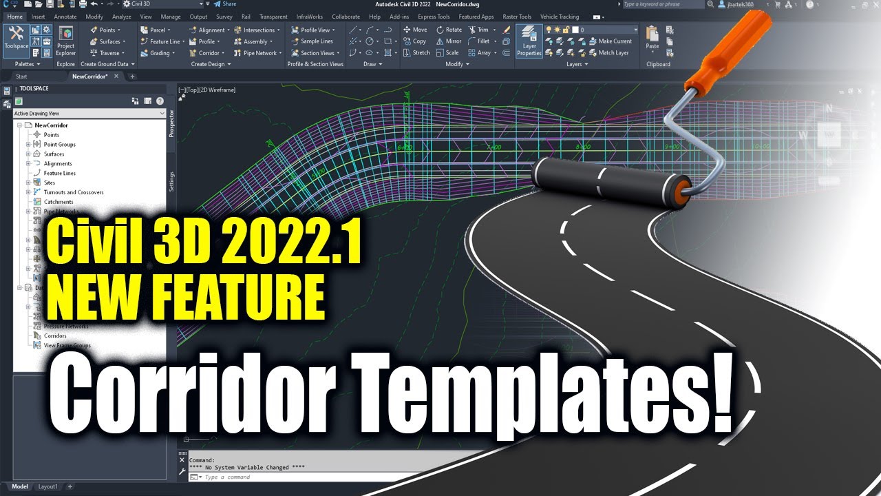 Detail Template Civil 3d Nomer 12