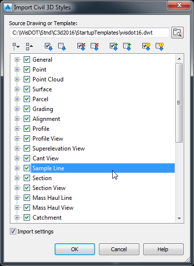 Detail Template Civil 3d Nomer 18