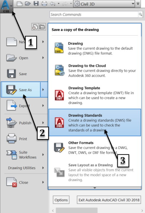 Detail Template Civil 3d Nomer 4