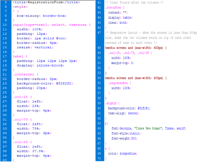 Detail Template Code For Html Nomer 24