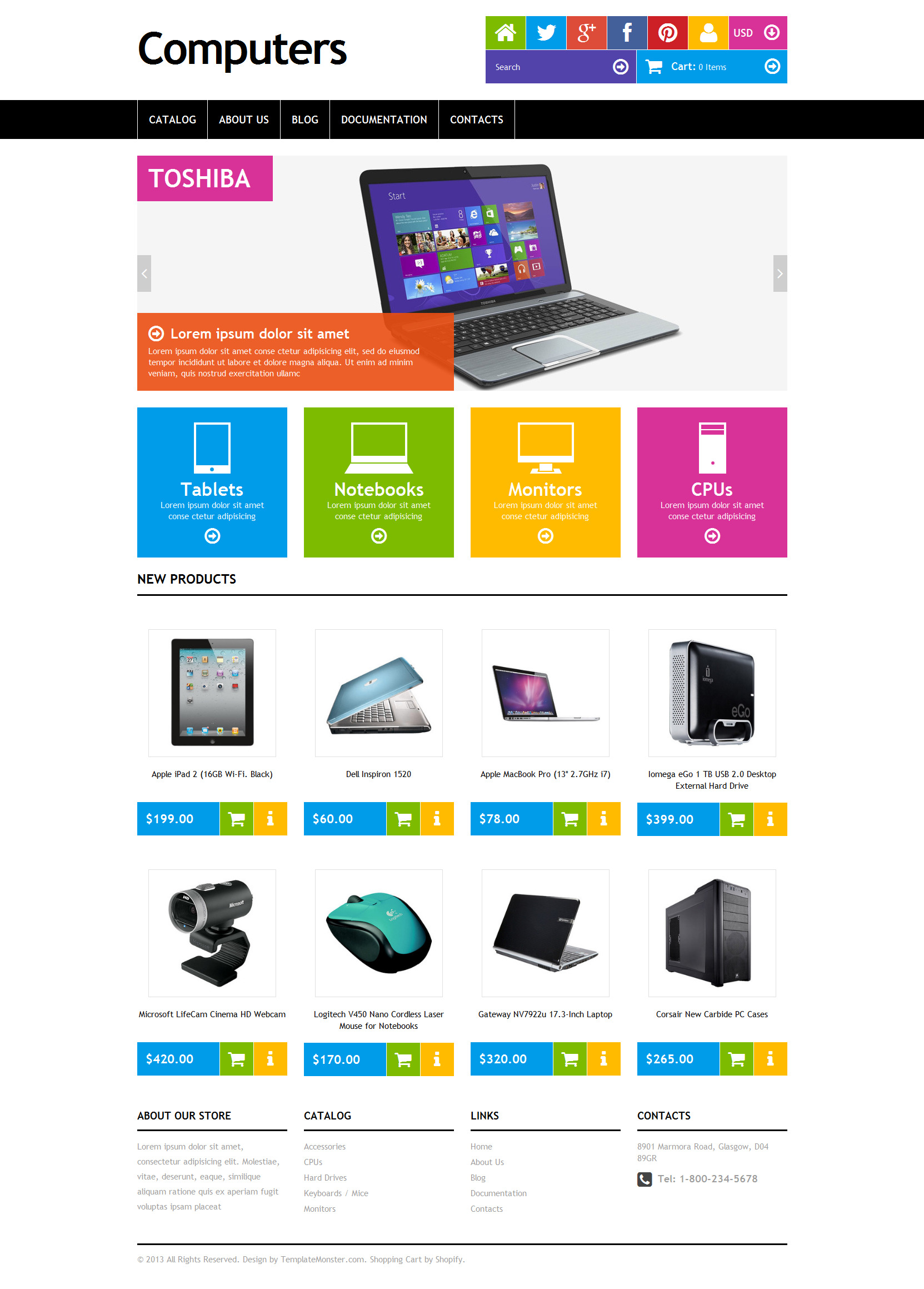Detail Template Computer Store Nomer 13