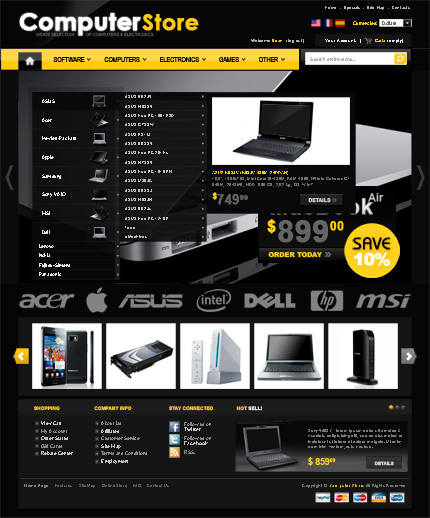 Detail Template Computer Store Nomer 3