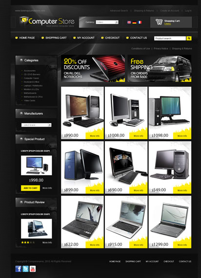 Detail Template Computer Store Nomer 4