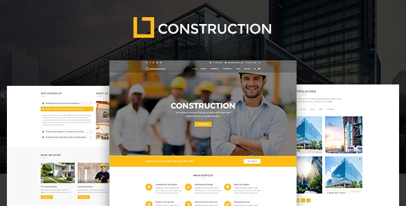 Template Construction Company - KibrisPDR