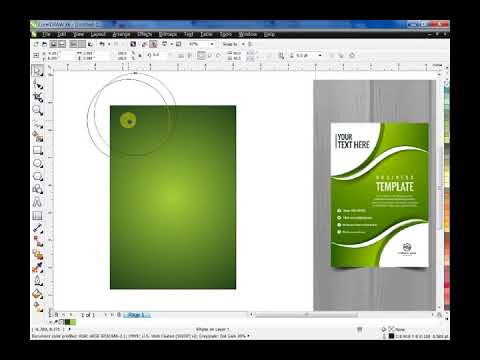 Detail Template Corel Draw Nomer 2