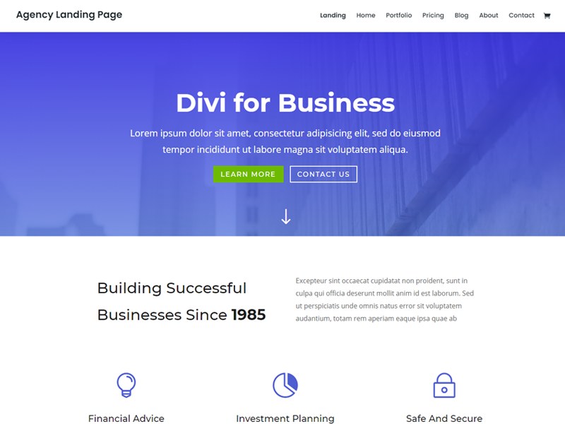 Detail Template Corporate Wordpress Nomer 28