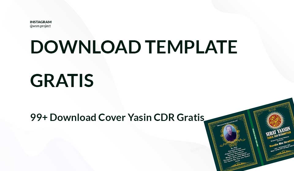 Detail Template Cover Buku Yasin Nomer 37