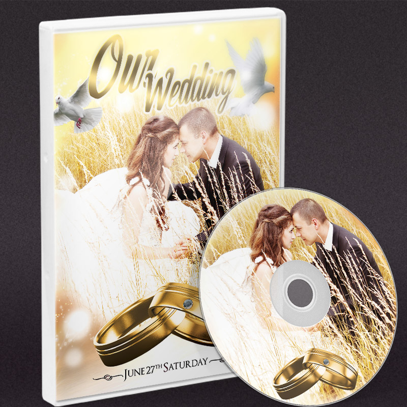 Detail Template Cover Dvd Wedding Psd Nomer 39