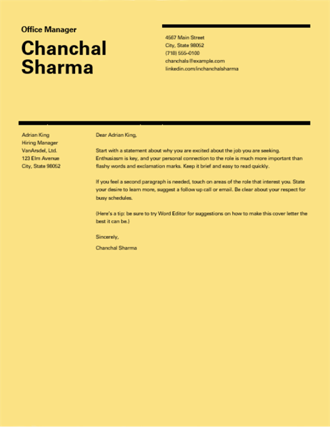 Detail Template Cover Letter Design Nomer 48