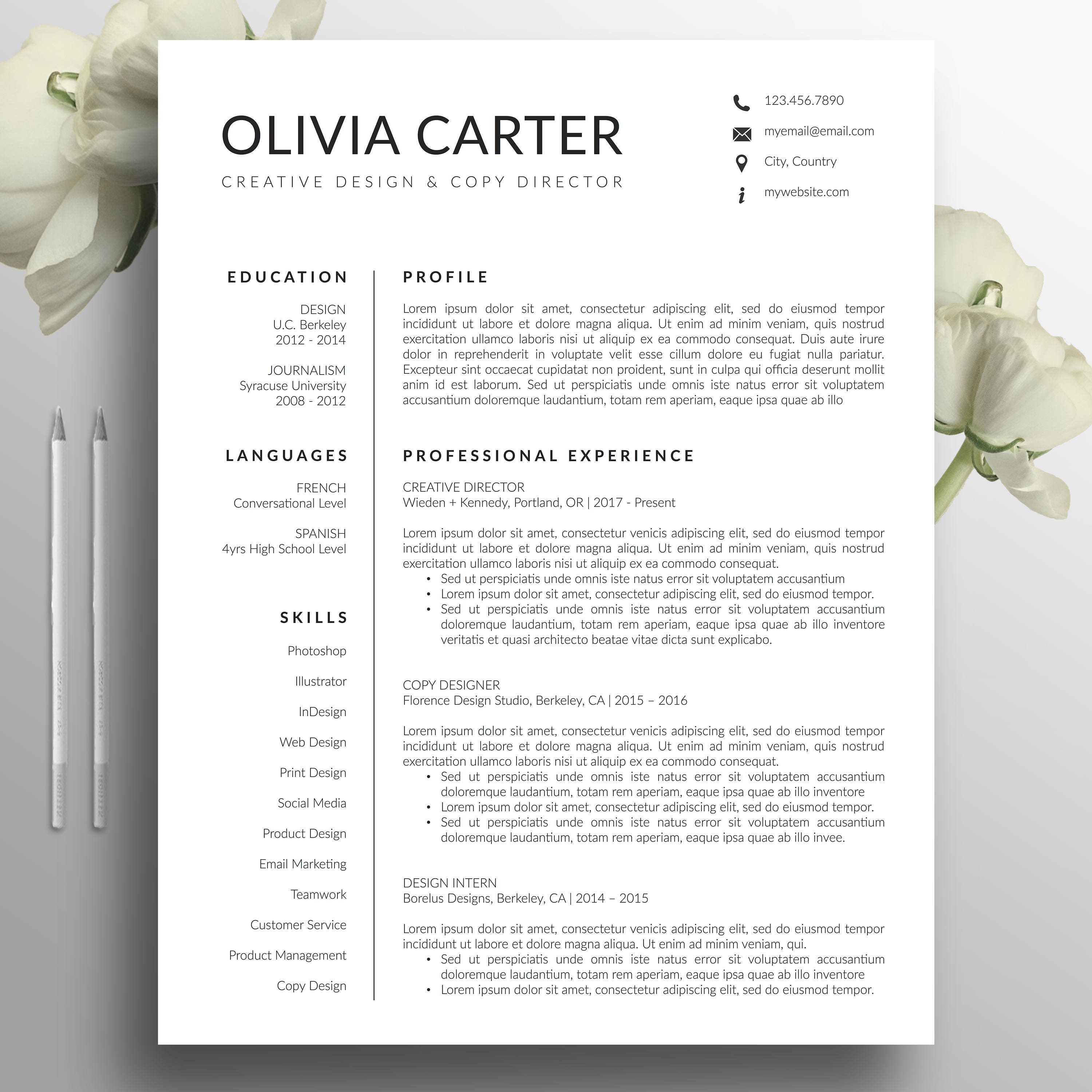 Detail Template Cover Letter Design Nomer 54