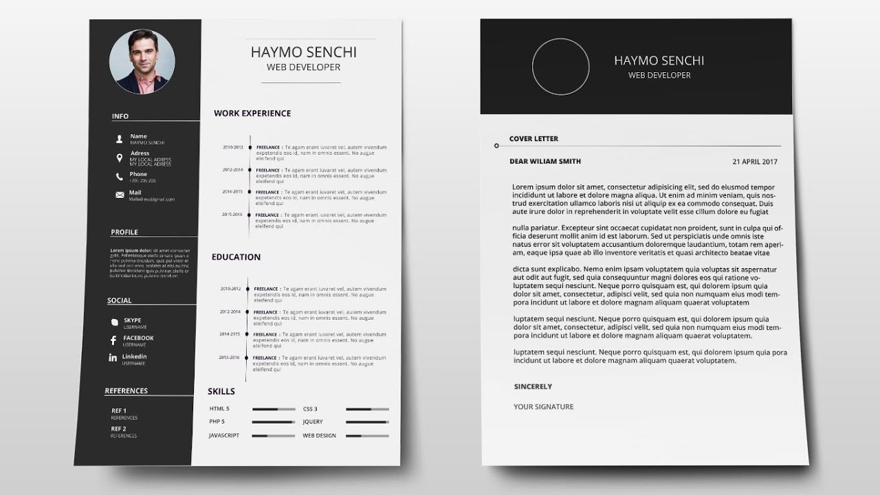 Detail Template Cover Letter Design Nomer 9