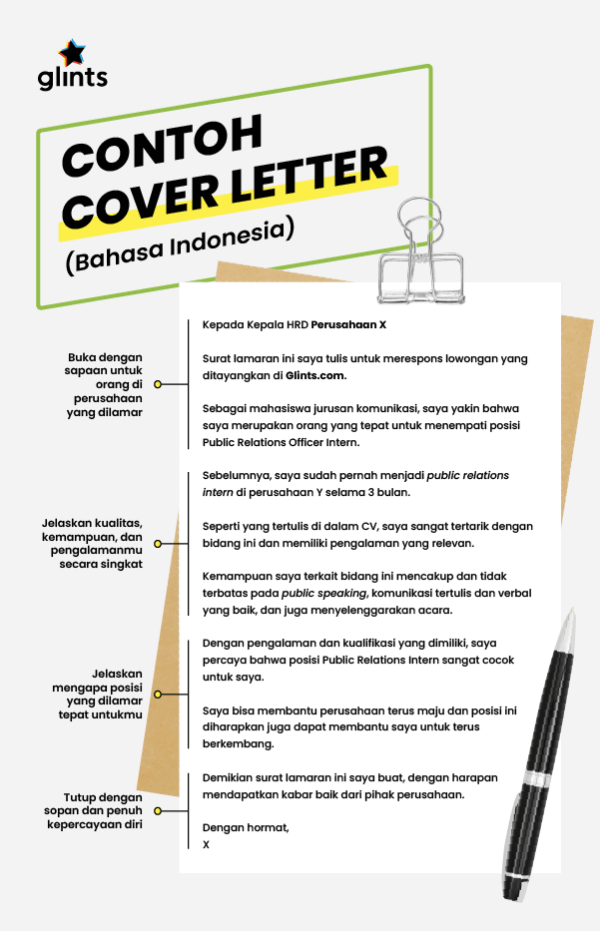 Detail Template Cover Letter Indonesia Nomer 16