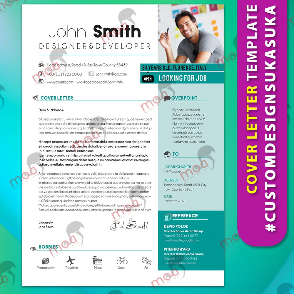 Detail Template Cover Letter Indonesia Nomer 42