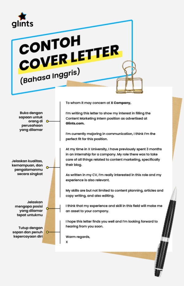 Detail Template Cover Letter Indonesia Nomer 44