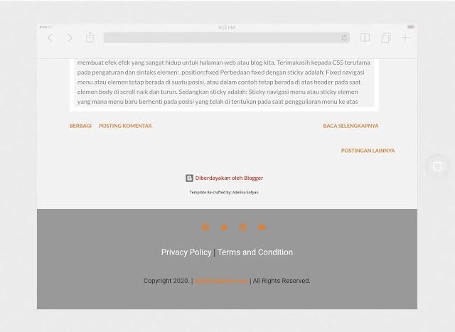 Detail Template Css Sederhana Nomer 15
