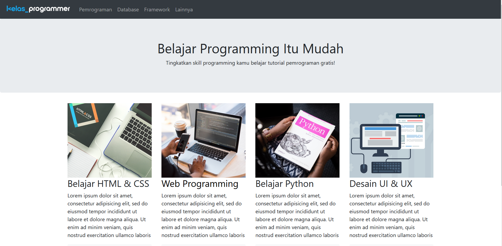 Detail Template Css Sederhana Nomer 18