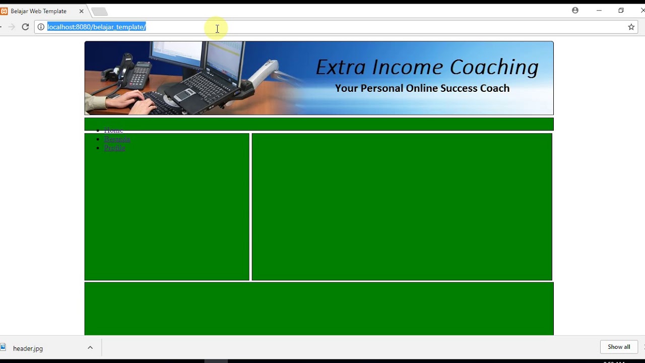 Detail Template Css Sederhana Nomer 5