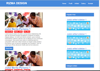 Detail Template Css Sederhana Nomer 7