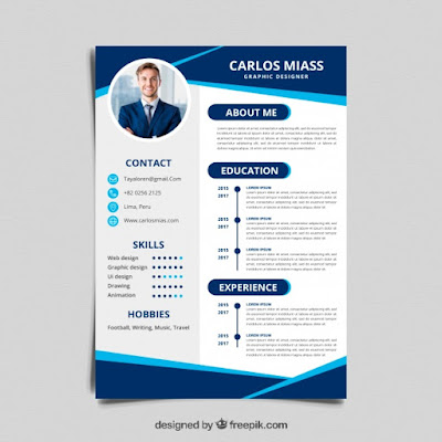 Detail Template Cv Cdr Nomer 13