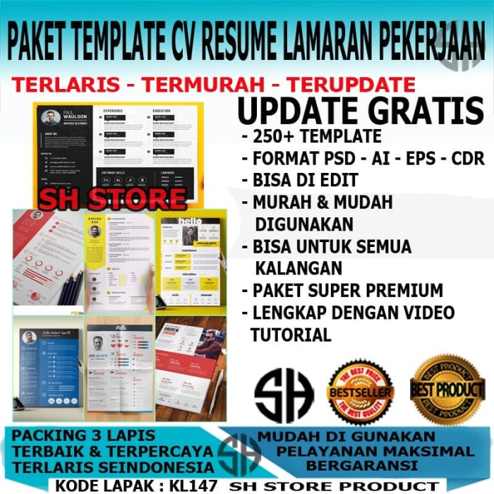 Detail Template Cv Cdr Nomer 41