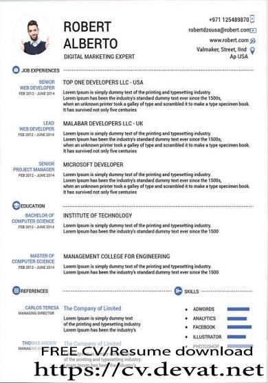 Detail Template Cv Doc Nomer 36