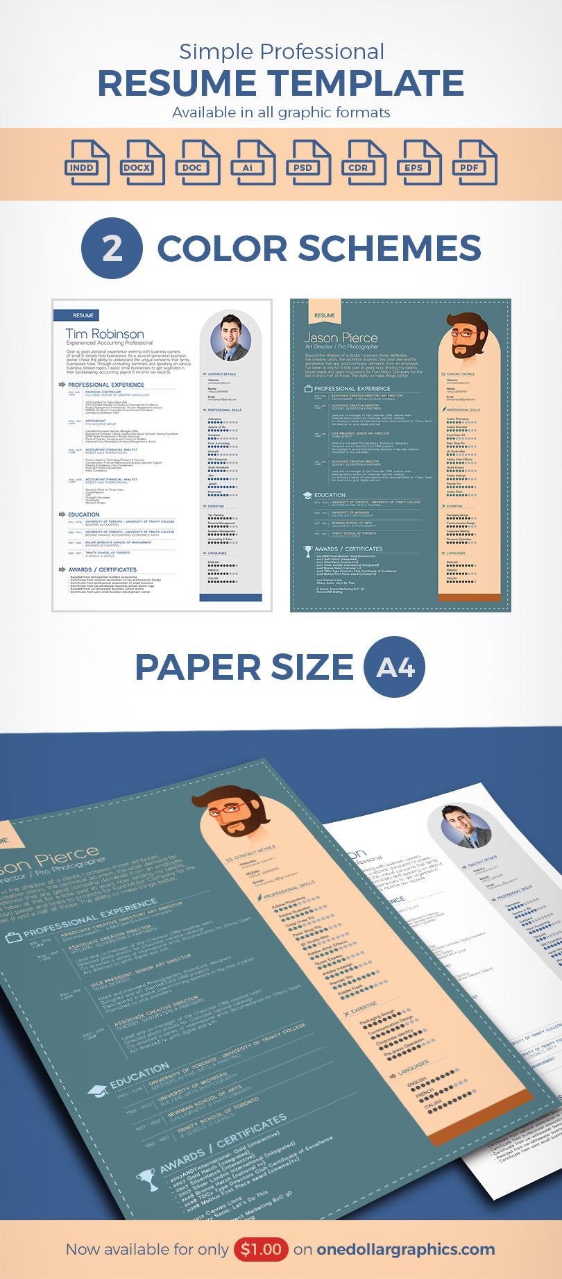 Detail Template Cv Format Cdr Nomer 18