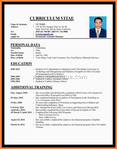 Detail Template Cv Indonesia Nomer 21