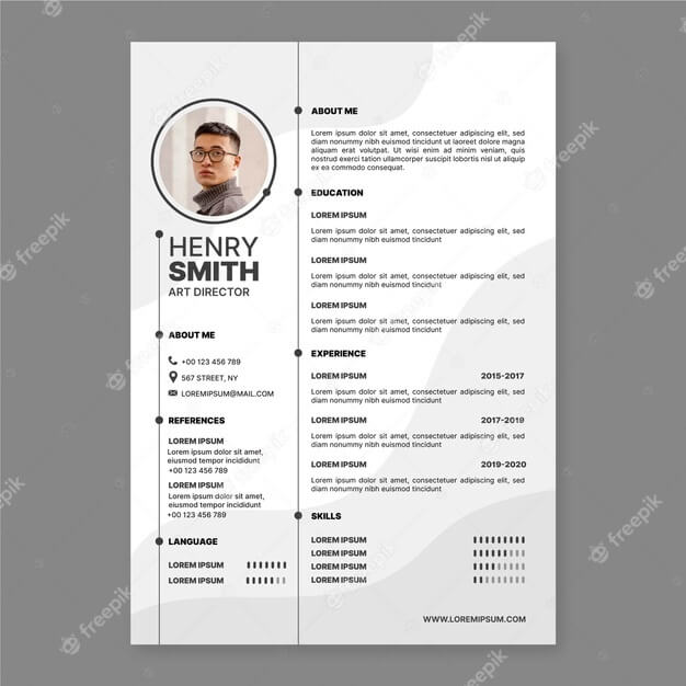Detail Template Cv Indonesia Nomer 43