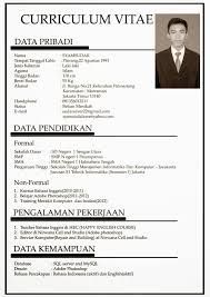 Detail Template Cv Indonesia Nomer 7