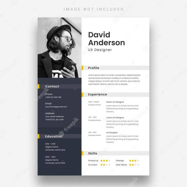 Detail Template Cv Keren Nomer 43