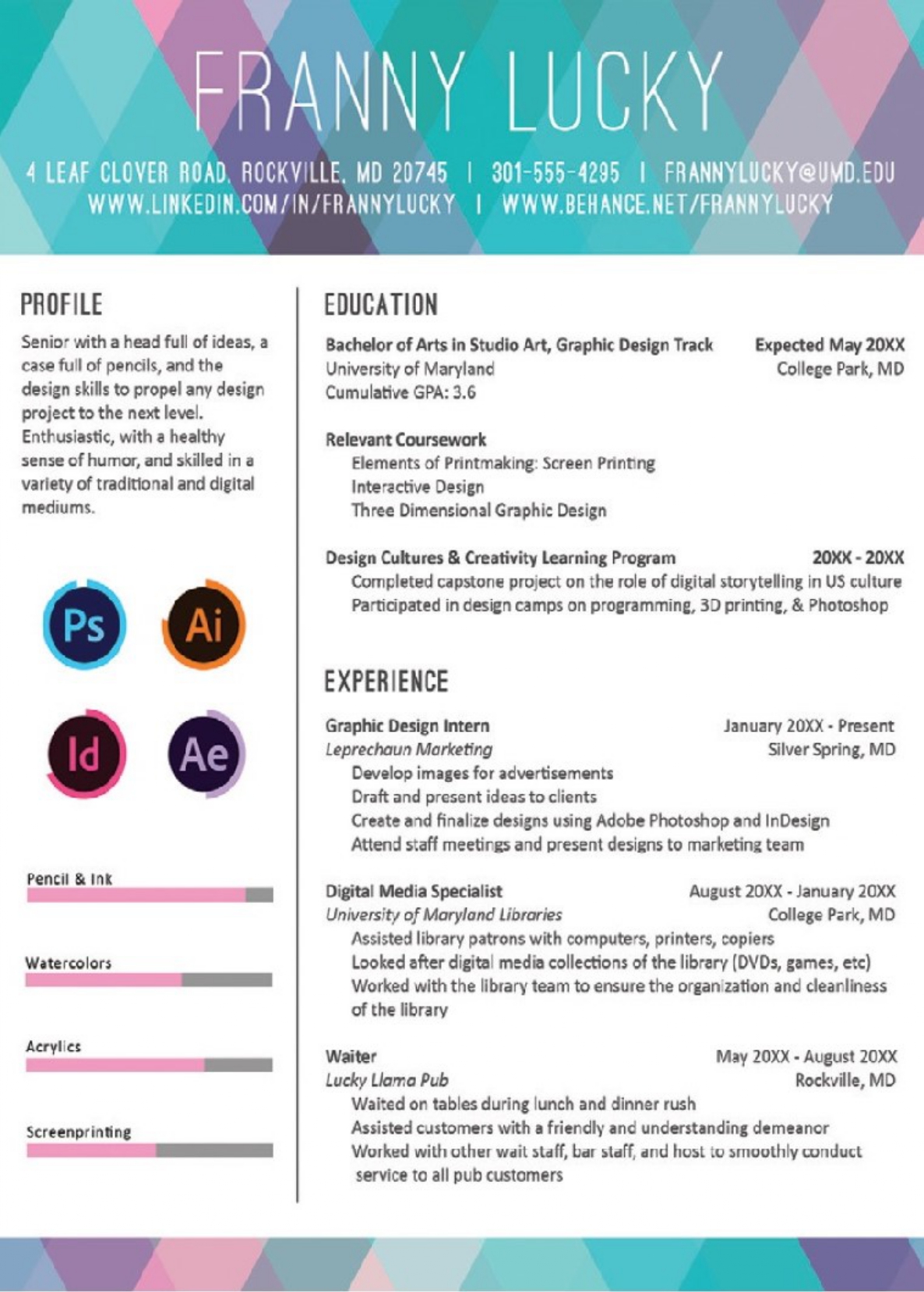 Detail Template Cv Mahasiswa Nomer 49