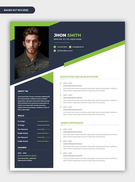 Detail Template Cv Profesional Nomer 21