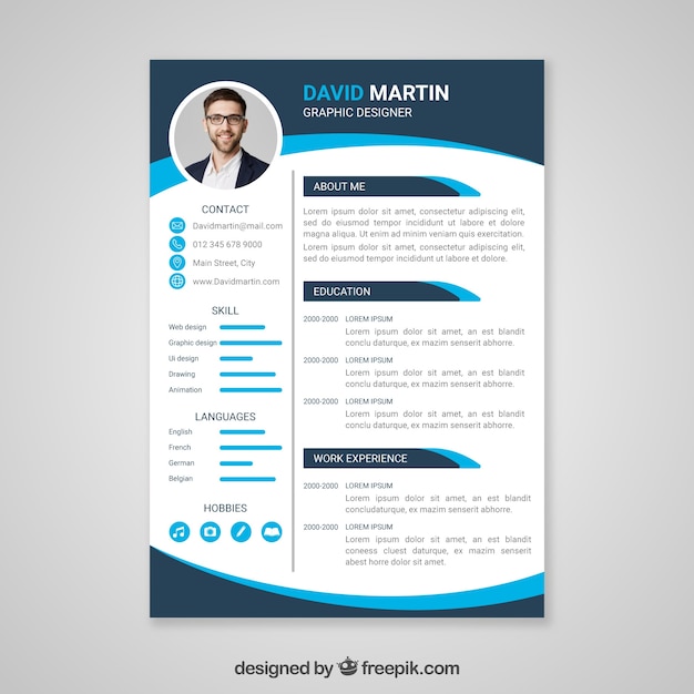 Detail Template Cv Profesional Nomer 50