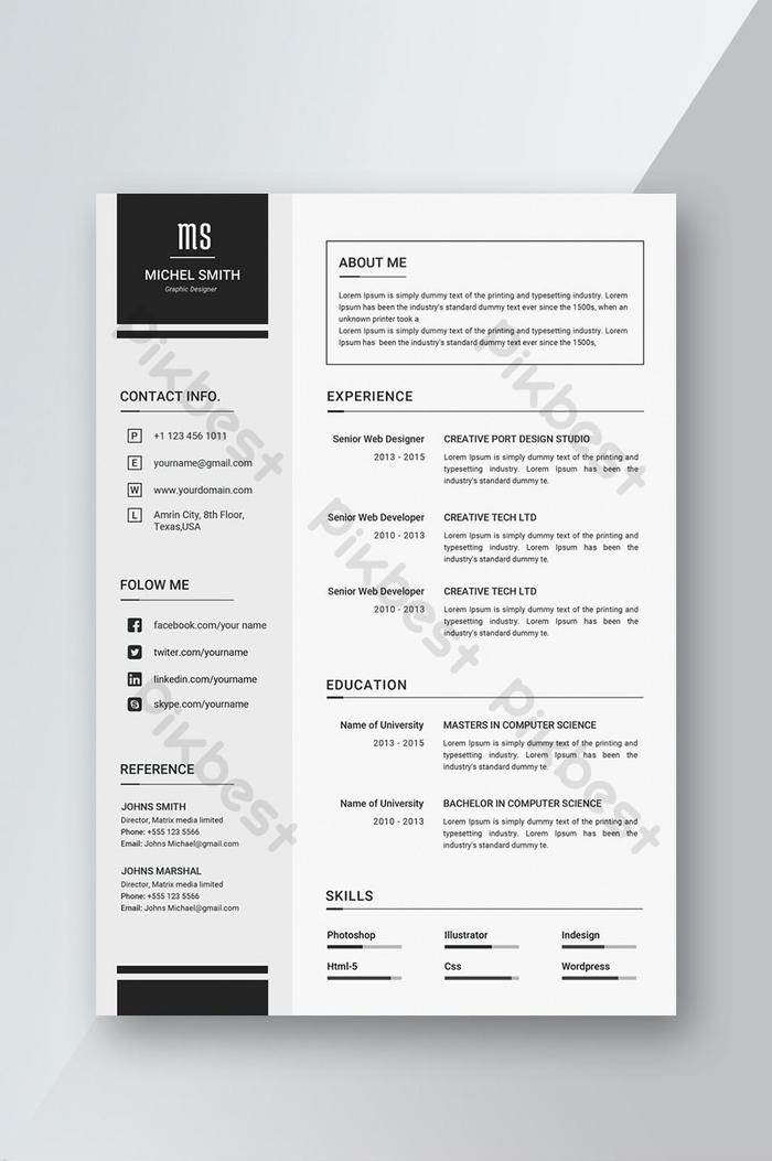 Detail Template Cv Sederhana Nomer 22