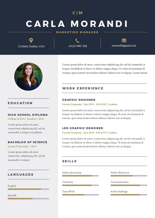 Detail Template Cv Sederhana Nomer 39