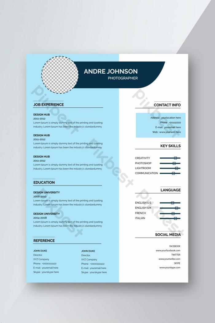 Detail Template Cv Sederhana Nomer 43