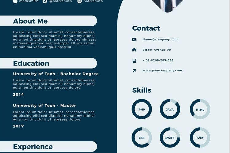 Detail Template Cv Untuk Melamar Kerja Nomer 12