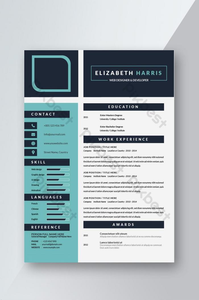 Detail Template Cv Yang Menarik Nomer 17