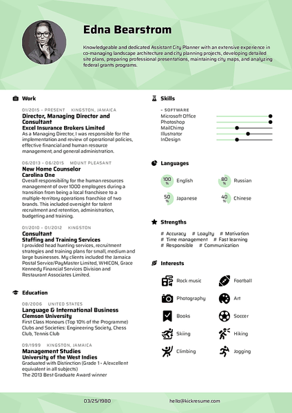 Detail Template Cv Yang Menarik Nomer 51