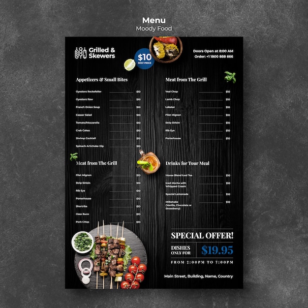 Detail Template Daftar Menu Nomer 23