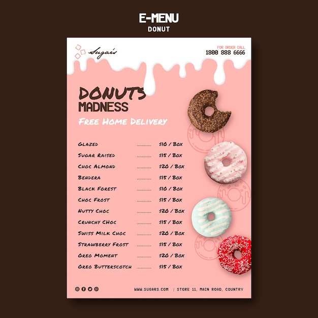 Detail Template Daftar Menu Nomer 29