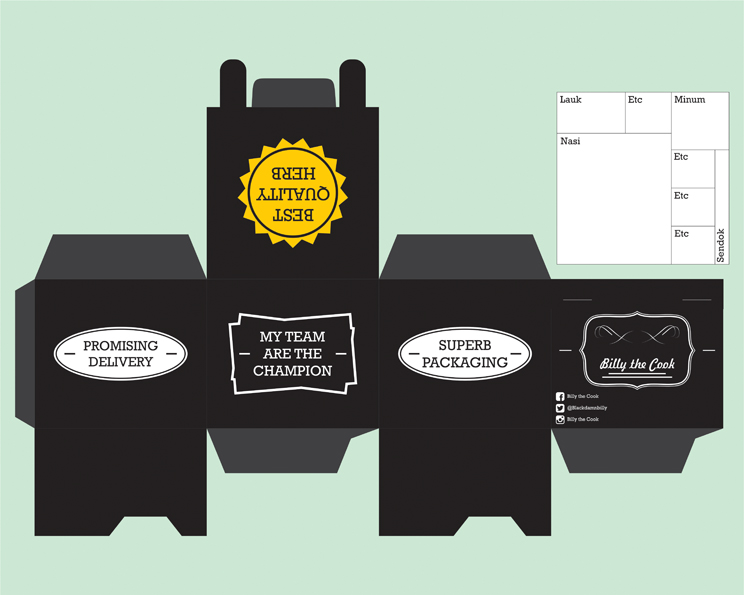 Detail Template Desain Box Makanan Nomer 2