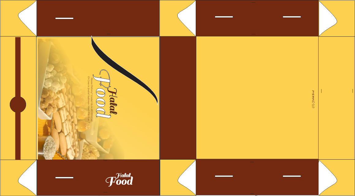 Detail Template Desain Box Makanan Nomer 12