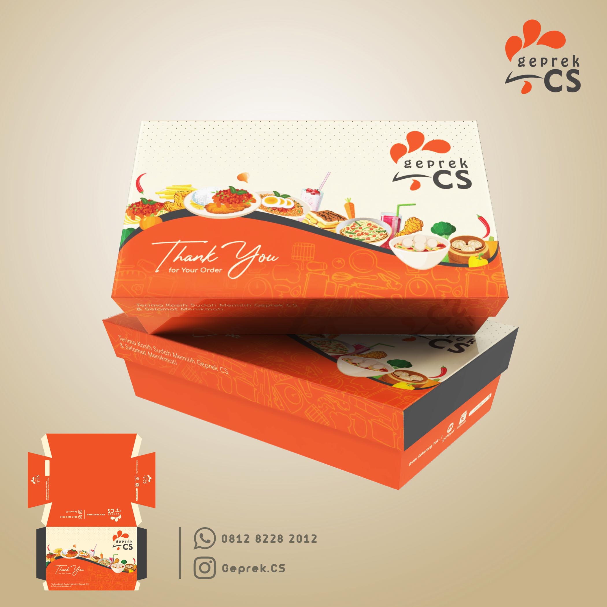 Detail Template Desain Box Makanan Nomer 21